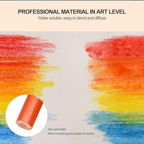 Image of Colour Pencil Set for Kids - 12 Premium Colouring Pencils for Drawing, Sketching & School Art Projects | Smooth, Soft Colour Pencils for Children, Students & Beginners