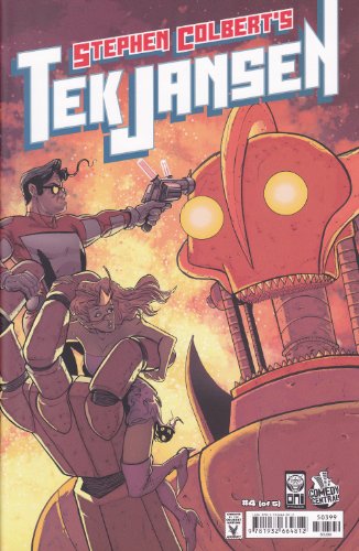 Stephen Colbert's Tek Jansen #4, January 2009