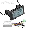 Alomejor Electric Scooter Brushless Motor Controller, LCD Display Panel, Metal and ABS Construction, 15A Current for Extreme Sports, City Commuting, E #5