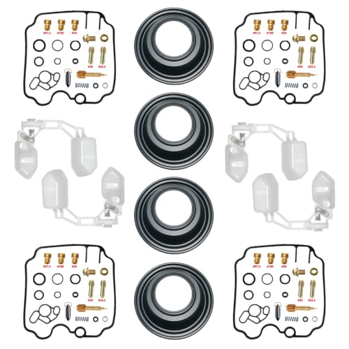 Kit réparation carburateur FZR400RR 1990 BDST32 pour 4 cylindres