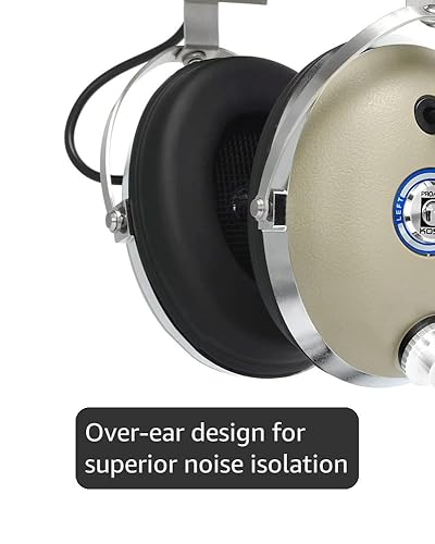 Amazon.com: Koss Pro4AA Studio Quality Over-Ear Headphones, Retro