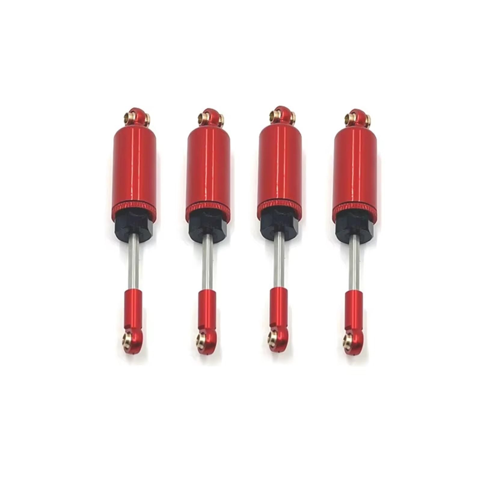 Compatible con MJX para Hyper Go 14209 14210 1/14 RC Cars Piezas Mejoradas Amortiguador Hidráulico De Aceite Metal Delantero Y Trasero 4 Uds Modelos RC