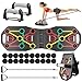 Tabla de flexiones plegable con asa y cordón, multi-entrenador portátil, multifuncional, equipo de fitness en casa, para hombres y mujeres, entrenamiento muscular, pérdida de grasa