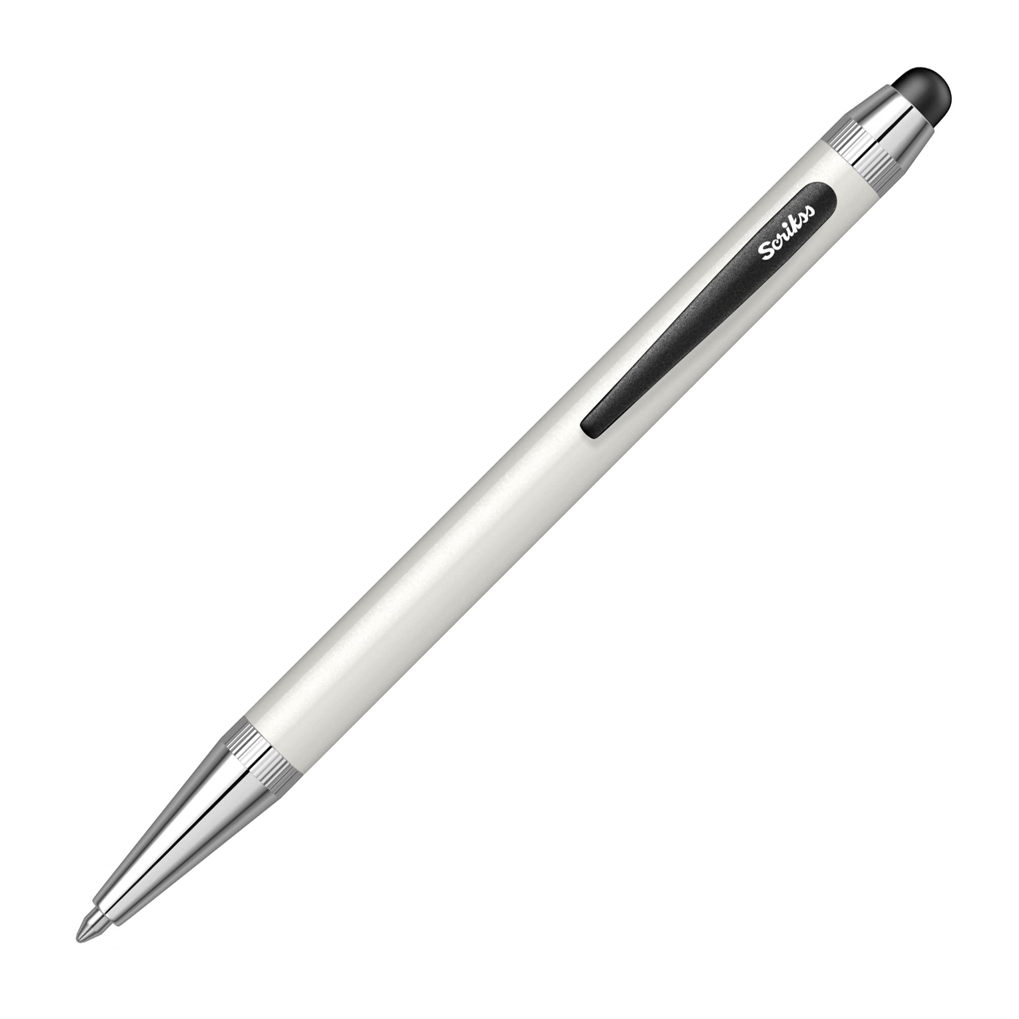 Scrikss Smart Pen 699 Stylus Tükenmez Kalem Inci Beyazı