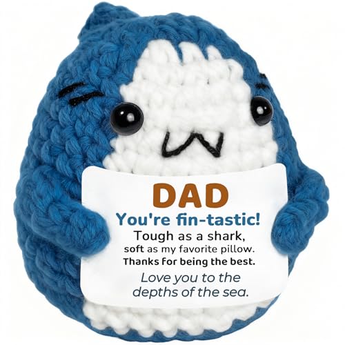 Krinisou Shark Gift for Dad from Daughter Son, Fathers Day Birthday...