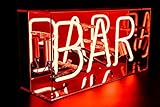 Material: Glas, Plexiglas Neon-Leuchte Leuchtobjekt Leuchtreklame Bar Acryl