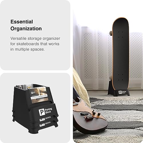 image for Parking Block Skateboard Holder floor Durable Space-Saving stand for S