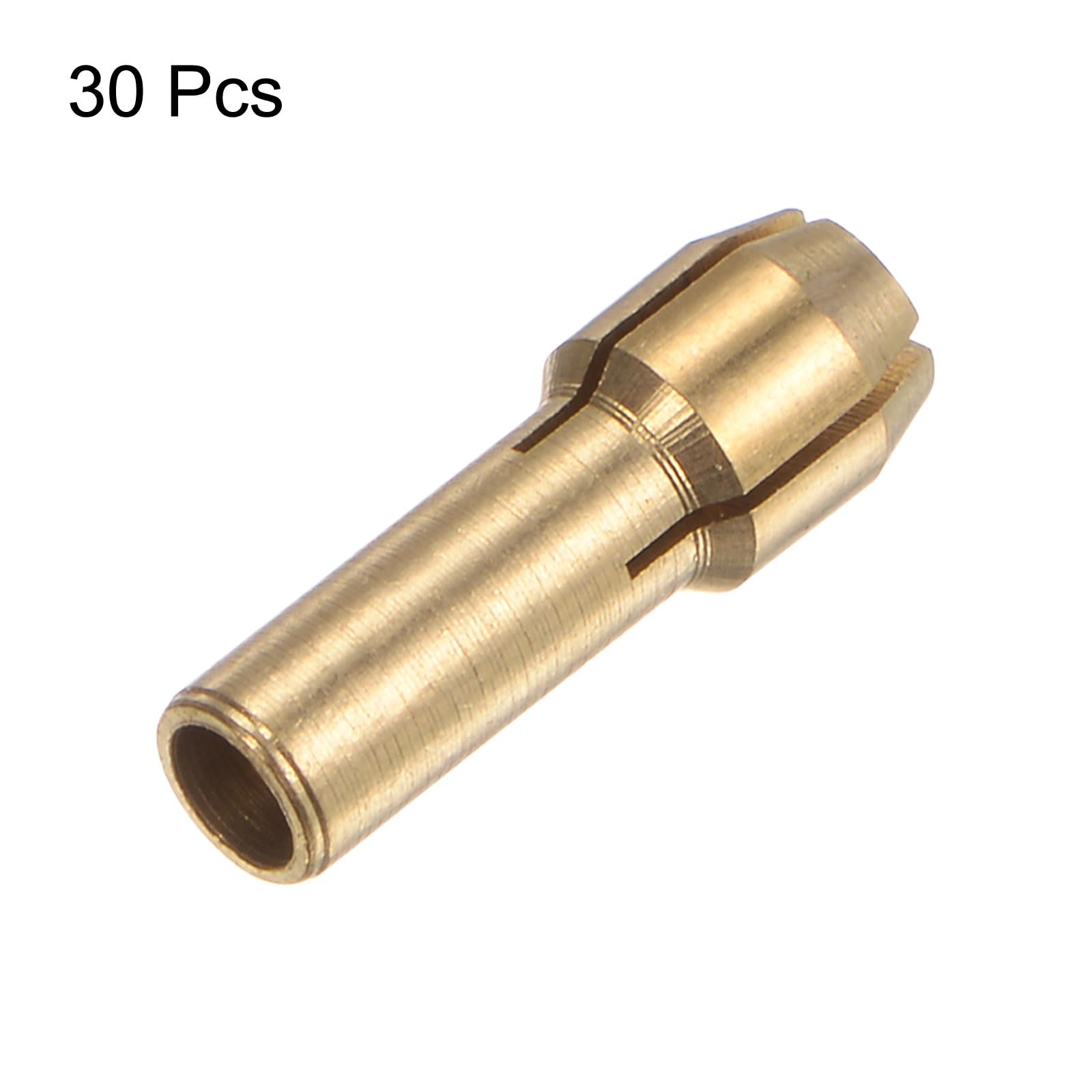 Sourcing Map Lot De 30 Mandrins De Serrage En Laiton De 0,5 à