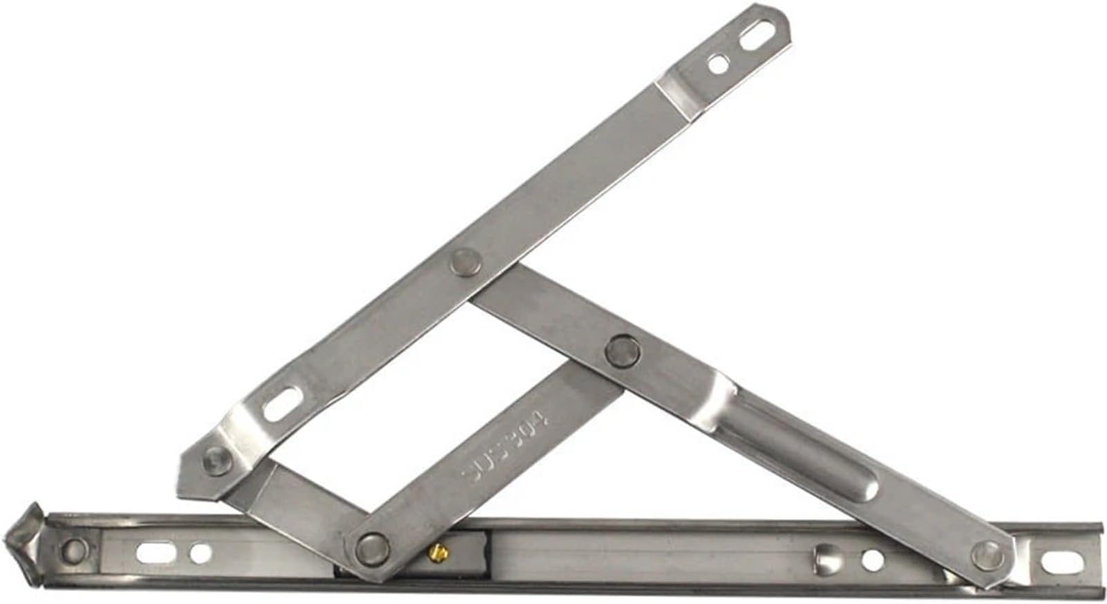 Window Hinge 3pcs Stainless Steel Window Wind Stopper 10inch Wind Brace Casement Locate Support Windproof Aluminum Alloy Window for Awning Hopper Transom Window