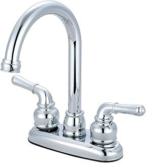 ACCENT COLLECTION - Two Handle Bar Faucet - Polished Chrome