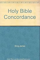 HOLY BIBLE Concordance, Illustrated, Harper, Clearback Type Pronouncing References, Immitation Leather Black B0045SKWMO Book Cover
