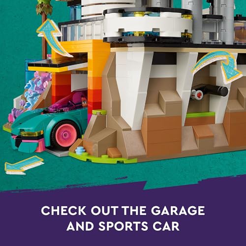 LEGO Friends Andrea's Modern Mansion - 4-Story Dollhouse Set for Kids Age 14+, Includes 11 Characters - Perfect Gift for Birthdays & Holidays - 42639