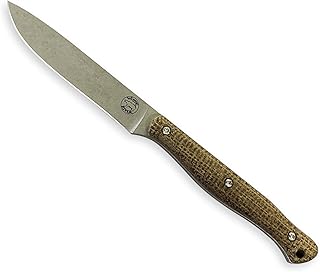 WhiteRiver Exodas 4 Natural Burlap Micarta WREX4-BNA