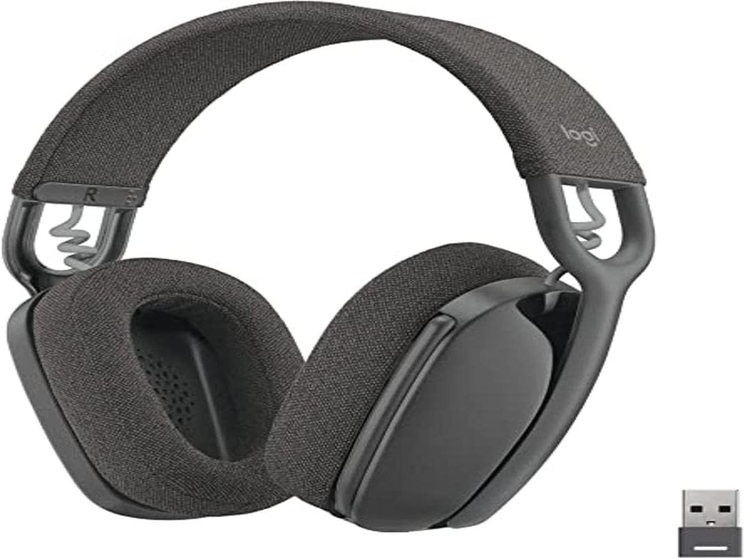 Logitech Zone Vibe 125 Wireless Headphones with NoiseCancelling