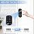 Digital Keypad Fingerprint Door Knob Lock,Keyless Entry Electronic Code Door Lock,5-in-1 Unlocking Method Smart Locks for Front Door-Matte Black