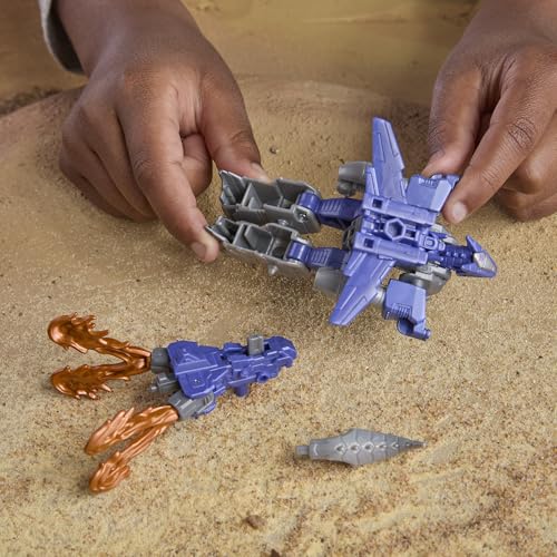 Transformers CYBERWORLD Galvatron Armored Cyber Changers 4-Inch Action Figure, Quick Change to Dragon Mode, Robot Toys for Boys and Girls 6 and Up - image 5