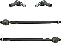 Vista 22 de TRQ Juego de varillas de acoplamiento delanteras interiores y exteriores, 4 piezas, compatibles con Infiniti G35 03-09 Nissan 350Z 2003-2007