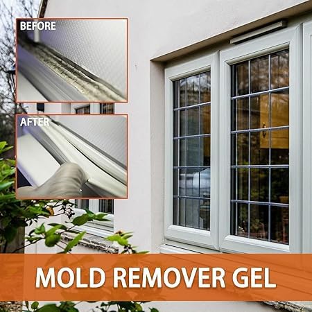 NIYANETAIL Miracle Mold Remover Gel – 90g Powerful Mold Cleaner Gel for Bathroom, Wall, Grout, Tiles, Sealant, Kitchen & Shower – Non-Drip Formula for Deep Cleaning 1