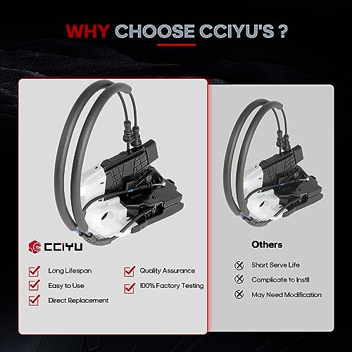 Image of CCIYU Door Lock Actuator Rear Right side For Hyundai Tucson 2016-2021 | Door Lock Latch Actuator replaces for 81420-D3000