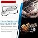 Transmission Oil Filter Kit Fits for 1999-UP 45RFE 545RFE 65RFE 66RFE 68RFE Replacement For Chrysler, Dodge, Jeep