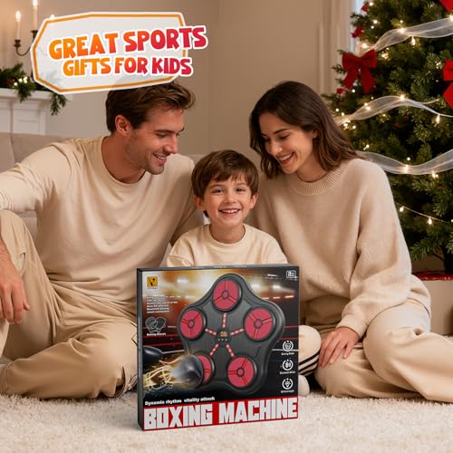 image for Scvcid Cool Boxing Machine Toys for Kids Aged 5-12, Wall-Mounted Smart