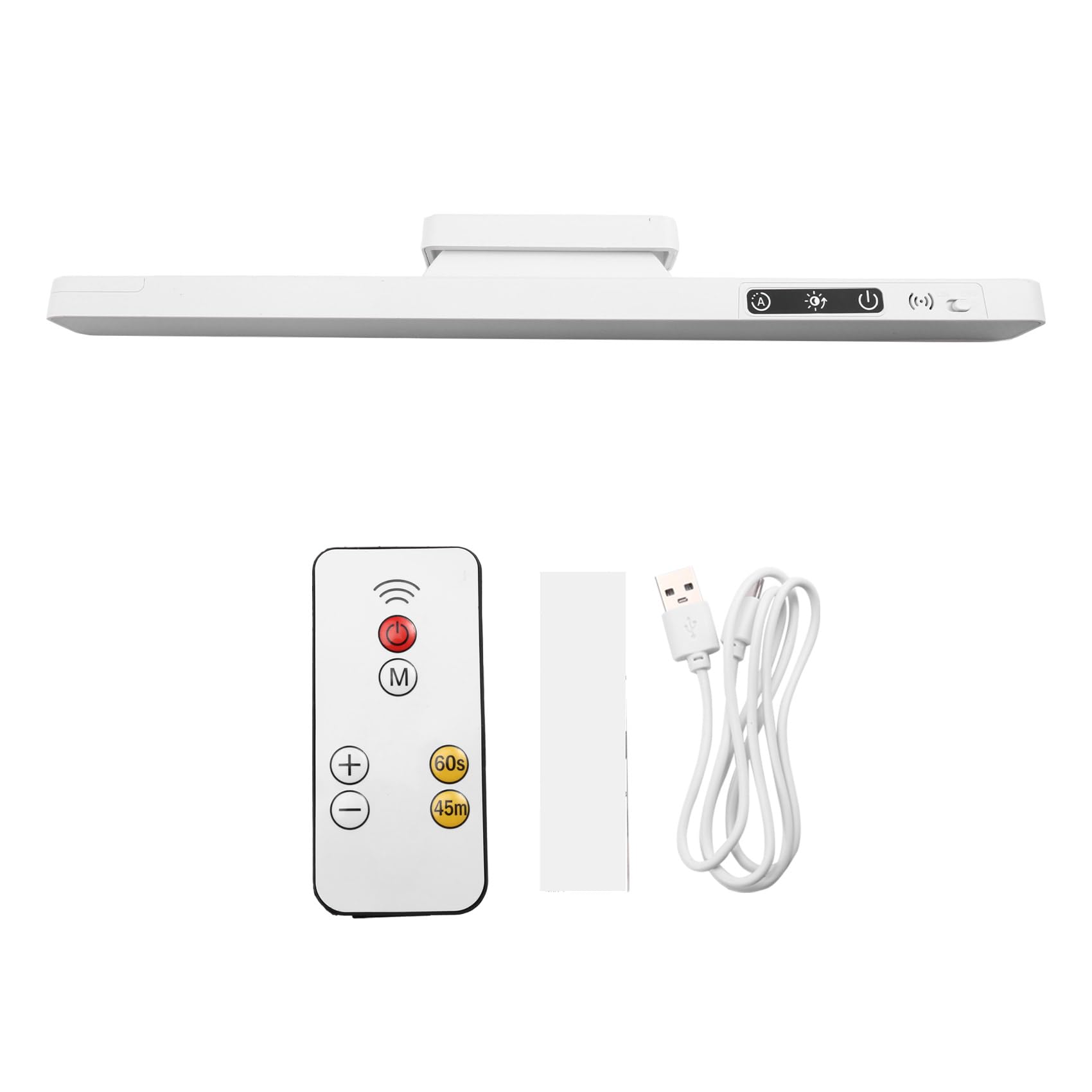 IJSDNVJNDX Mirror Lights Rechargeable Light Bar 5 Colors Dimmable Remote-Control Kitchen Ceiling Lighting