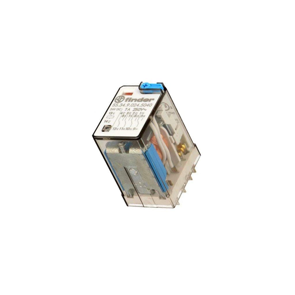 55.34.9.024.5040 Relay: electromagnetic 4PDT Ucoil: 24VDC 7A/250VAC 7A/30VDC FIN