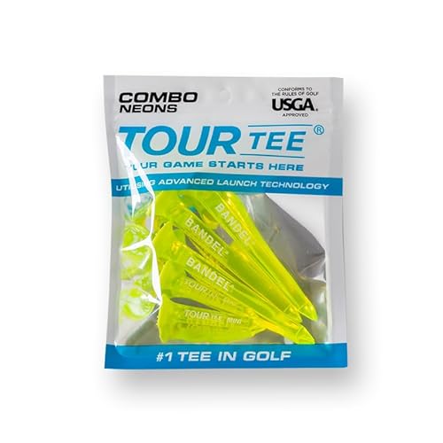 BANDEL GOLF of St cA[eB[ V[g&O Zbg TOURTEE LONG  SHORT 5 pieces set BG-TTAS01-5 (NEON YELLOW)