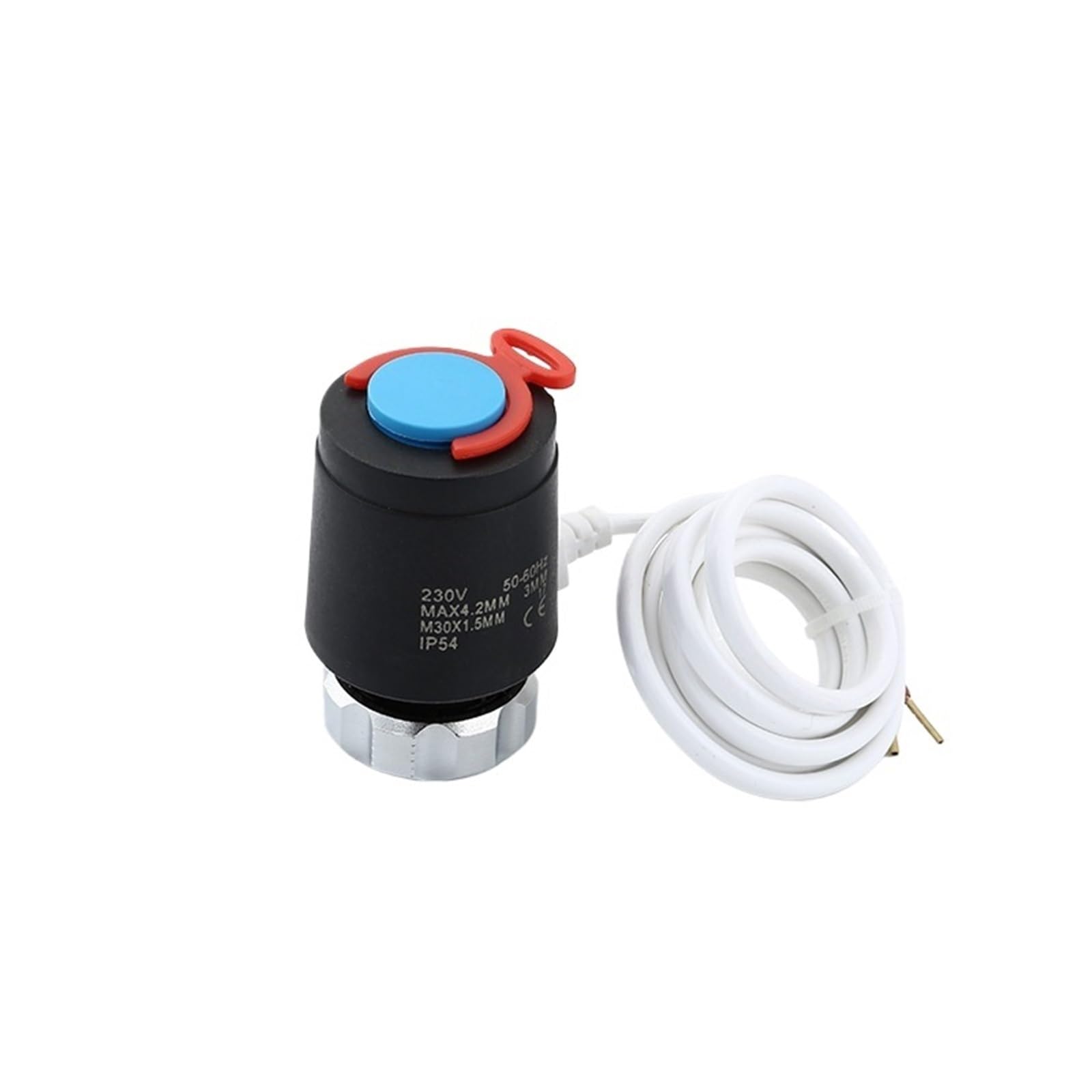 Distributeur d'eau et actionneur de chauffage électrique normalement fermé pour thermostat intelligent