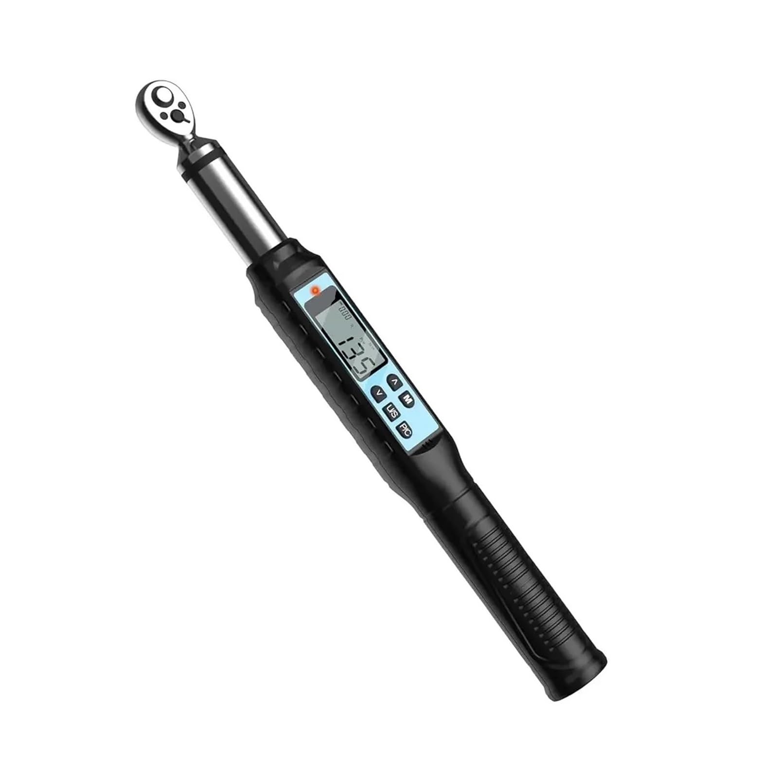 Svgvubmuc One Color Digital Torque Wrench 1/2" 3/8" Adjustable Repair Tool Key(Gm135)