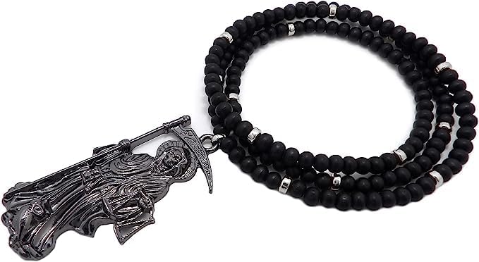 Miniatura 3 de CAJA DE COLGANTE CUBANA CUBANA CUBANA PARA HOMBRE SANTA MUERTE NUESTRA SEÑORA DE LA SANTA MUERTE