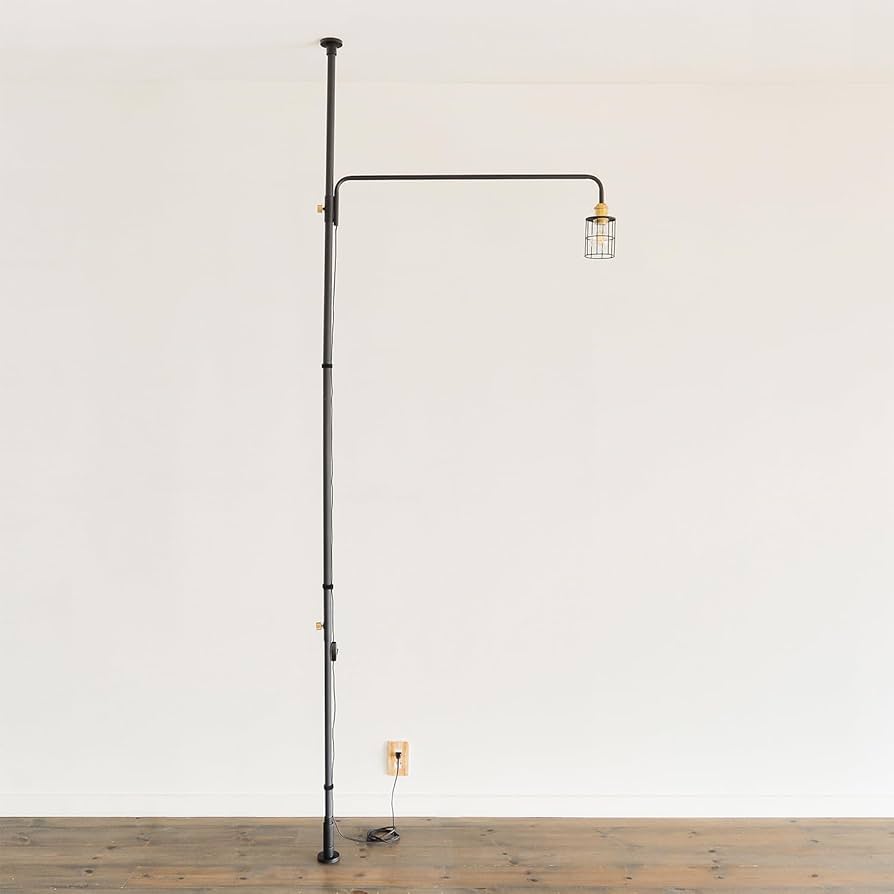 DRAW A LINEドローアラインLampArm L＋WireShade美品 Amazon.co.jp: DRAW A LINE(ドローアライン)WireArmS Floorlight Set