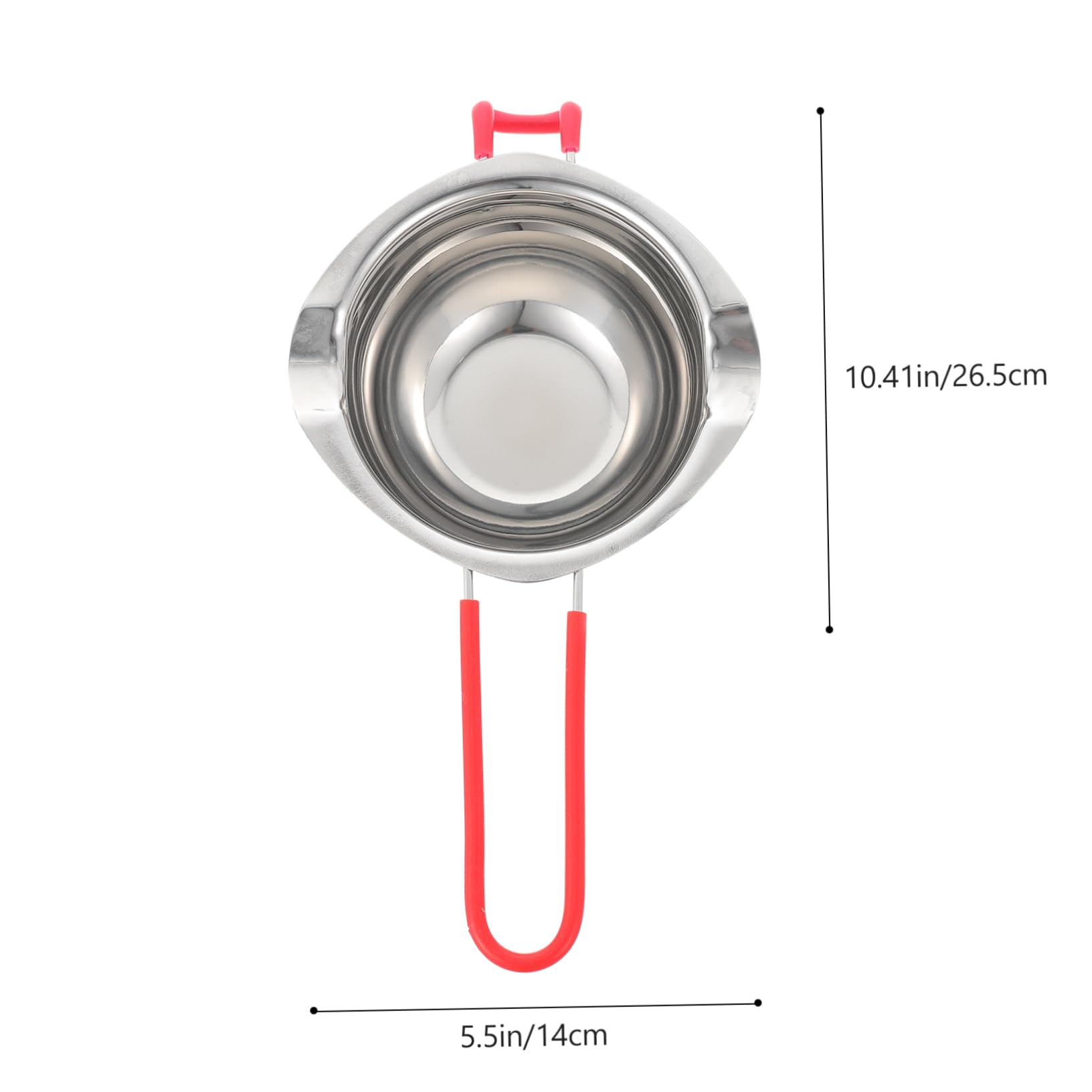 STOBAZA 1pc Melting Pot -scald Handle Chocolate and Cheese Melting Bowl for for Baking and Projects