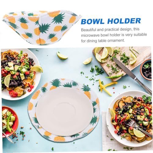 Protectores para cuencos de piña: fundas lavables para microondas en tu cocina 6