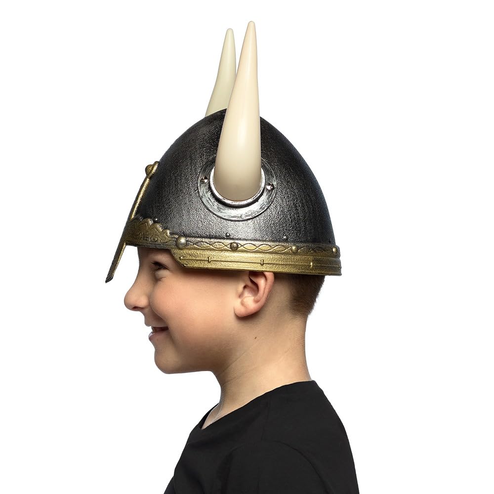 Boland - Casque Viking pour enfants, couvre-chef, accessoire pour déguisements, carnaval ou fête à thème