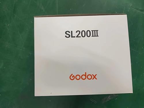 Miniatura 10 de Godox SL200III 215W (MAX.) Luces LED de fotografía de video, luces de estudio Bowens, salida continua, 8 efectos de iluminación preestablecidos,