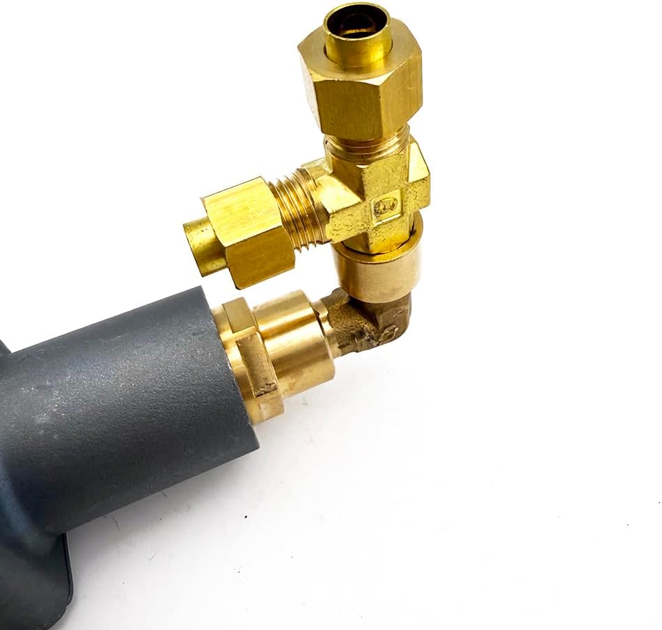 15503688 Air Pipe Connector Kit 12V Heavy-Duty Truck Seat Air Pump Compressor for Semi Trucks, Excavators, Tractors