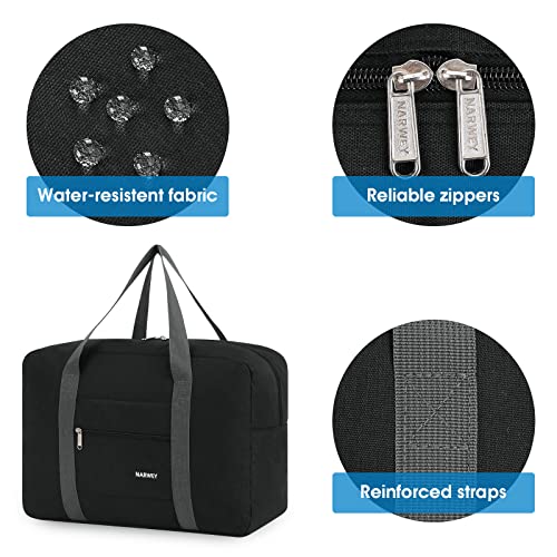 For Spirit Airlines Personal Item Bag 18x14x8 Foldable Travel Duffel Bag Tote Carry on Luggage Duffle Overnight for Women and Men 5