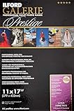 ILFORD 2001905 GALERIE Prestige Gold Fibre Silk - 11 x 17 Inches, 25 Sheets