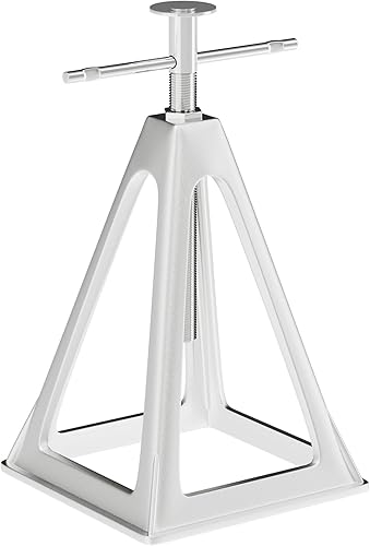 RVGUARD Paquete de 1 gato de apilamiento para caravana, gatos estabilizadores de aluminio para remolques de caravana, soporte individual de hasta