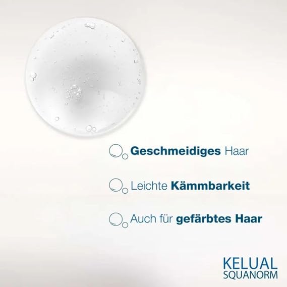 Kelual Squanorm Yağlı Saçlar için Kepek Karşıtı Şampuan 400 ml