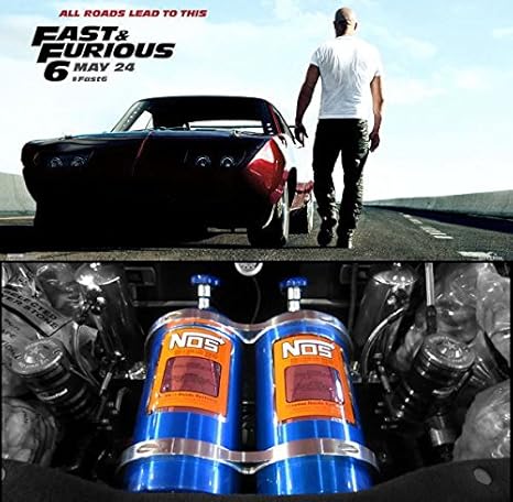 Amazon Nos ニトロ アメリカン雑貨 ワイルドスピード Sticker ステッカー シール Nos 2 おもちゃ おもちゃ