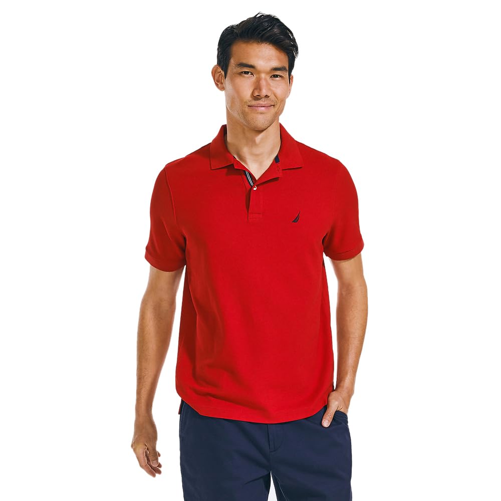 Nautica Men's Classic Solid Polo Shirt