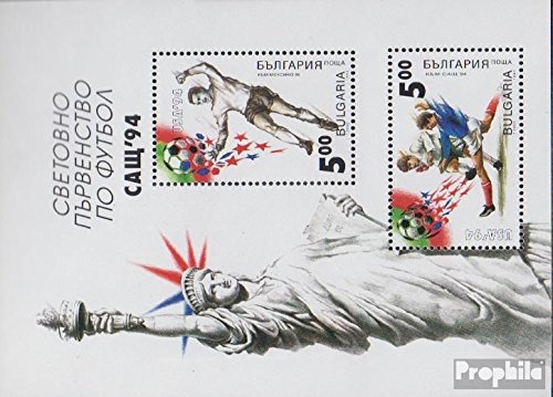 Bulgaria (completa.Problema.) 1994 Calcio-WM ´94, Stati Uniti (Francobolli per i collezionisti) calcio
