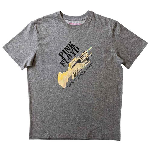 Pink Floyd WYWH Robot Shake T Shirt M Grey