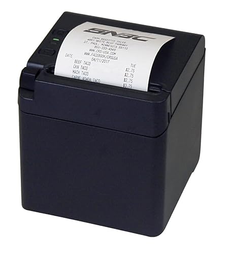 SNBC BTP-S80 Receipt Printer with Auto Cutter, 250 mm/s Printing POS Printer | Windows Driver and iOS/Android/Linux SDK | 80mm Thermal Receipt Printer for Everyday Business (USB, Parallel)