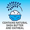 Amazon Brand - Solimo Shea Butter and Oatmeal Body Wash, 24 Fl Oz (Pack of 6)