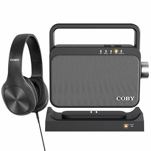 Coby Hearing Amplifier & Bluetooth TV Audio Bundle