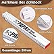 Papa Handwerker Geschenk Set - 2 Meter Zollstock | Flaschenöffner | Zimmermannsbleistift | Schlüsselanhänger | Aufbewahrungstasche für Zollstock, Bester Papa Kreativer Geschenke für Vatertag