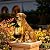 Garden Dog Statues Outdoor Decor, Solar Lights Outdoor Labrador Figurine Solar Dog Ornaments for Patio, Lawn, Yard Art Decoration, Housewarming Garden Gifts for Mom